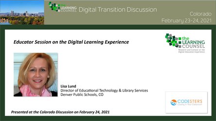 Digital Learning Experience: Denver Public Schools