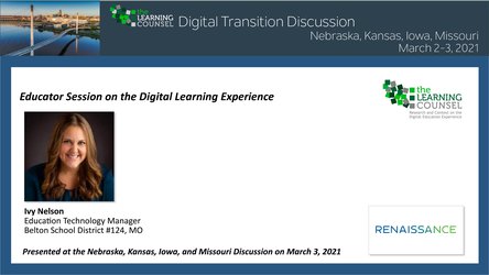 Midwest - Educator Session on the Digital Learning Experience