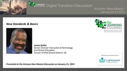 New Standards & Basics Discussion with James Butler