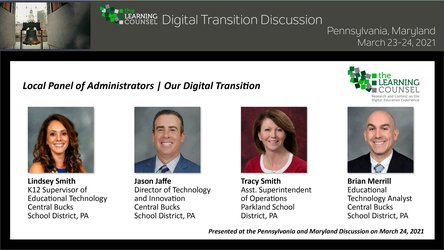 Pennsylvania - Local Panel of Administrators: “Our Digital Transition”       
