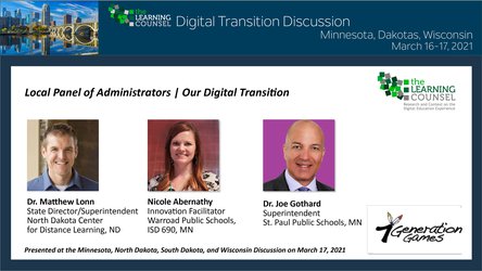 Minnesota -  Local Panel of Administrators: “Our Digital Transition”        