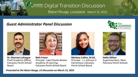 Baton Rouge, LA 2022 Administrator Panel Discussion