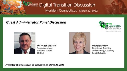 Meriden, CT: Guest Administrator Panel Discussion
