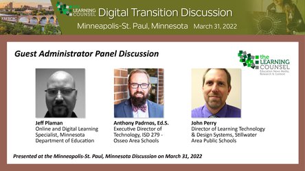 Minnesota Administrator Panel Discussion