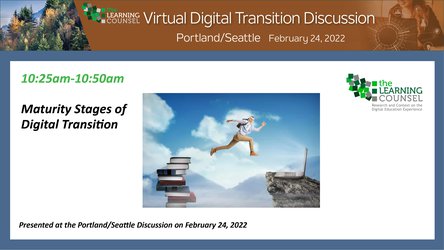OR/WA 2022 Workshop: Maturity Stages of Digital Transition