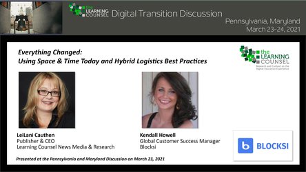 Pennsylvania - Everything Changed: “Using Space & Time Today and Hybrid Logistics Best Practices”