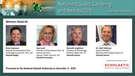 National EduJedi Gathering and Awards 2020 - Winners Panel 1