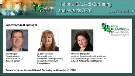 National Gathering and Awards - Superintendent Spotlight