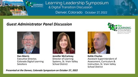 Denver Area Administrators Panel Discussion