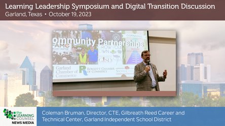 Navigating the Future: Coleman Bruman's Leadership Insights in CTE at the Learning Counsel Leadership Symposium