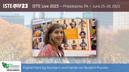 Live @ ISTE – Digital Paint by Numbers and Hands-on Student Puzzles
