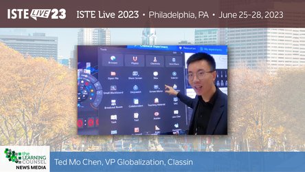 Live @ ISTE  – An IWB from Classin with Space for Everything