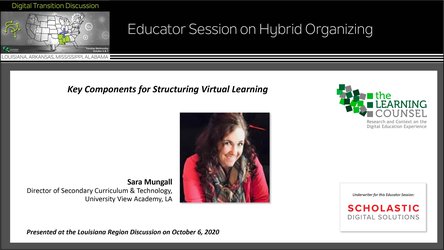 Key Components for Structuring Virtual Learning