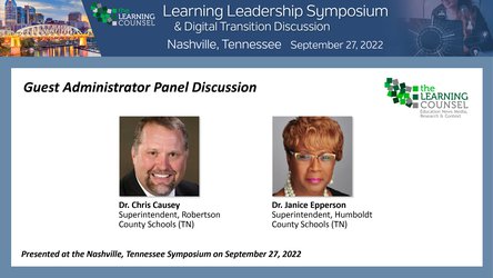 Learning Leadership Symposium: Nashville Administrator Panel