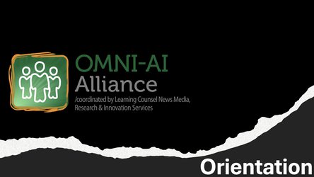 Omni-AI Alliance Orientation Virtual Meeting