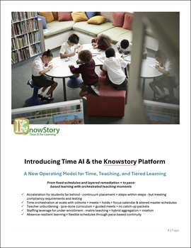 Introducing Time AI & the Knowstory Platform