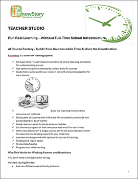 TEACHER STUDIO: Run Real Learning—Without Full-Time School Infrastructure