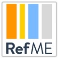 RefME generates citations by scanning book or journal barcodes and syncs them with RefME.com. 