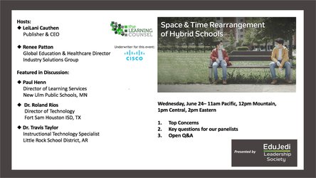 Space & Time Rearrangement of Hybrid Schools