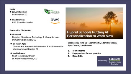 Hybrid Schools Putting AI Personalization to Work Now