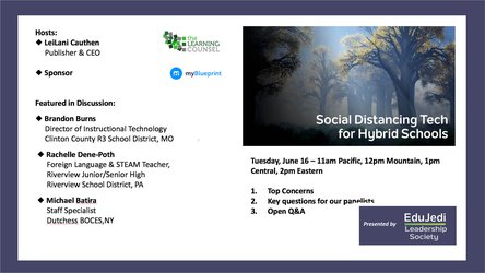 Social Distancing Tech for Hybrid Schools