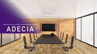 Seeking solutions for the post-COVID office space, ADECIA installed in executive meeting rooms