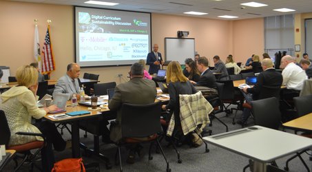 Executives Collaborate in Support of Classroom Instruction 