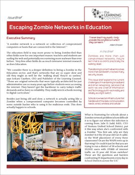 Escaping Zombie Networks in Education